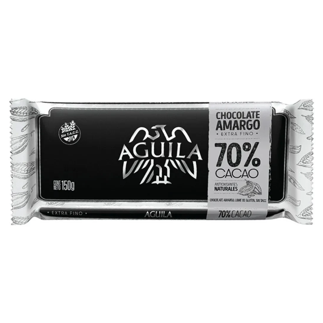 Chocolate Águila 70% Cacao – 150 g / 5.29 oz