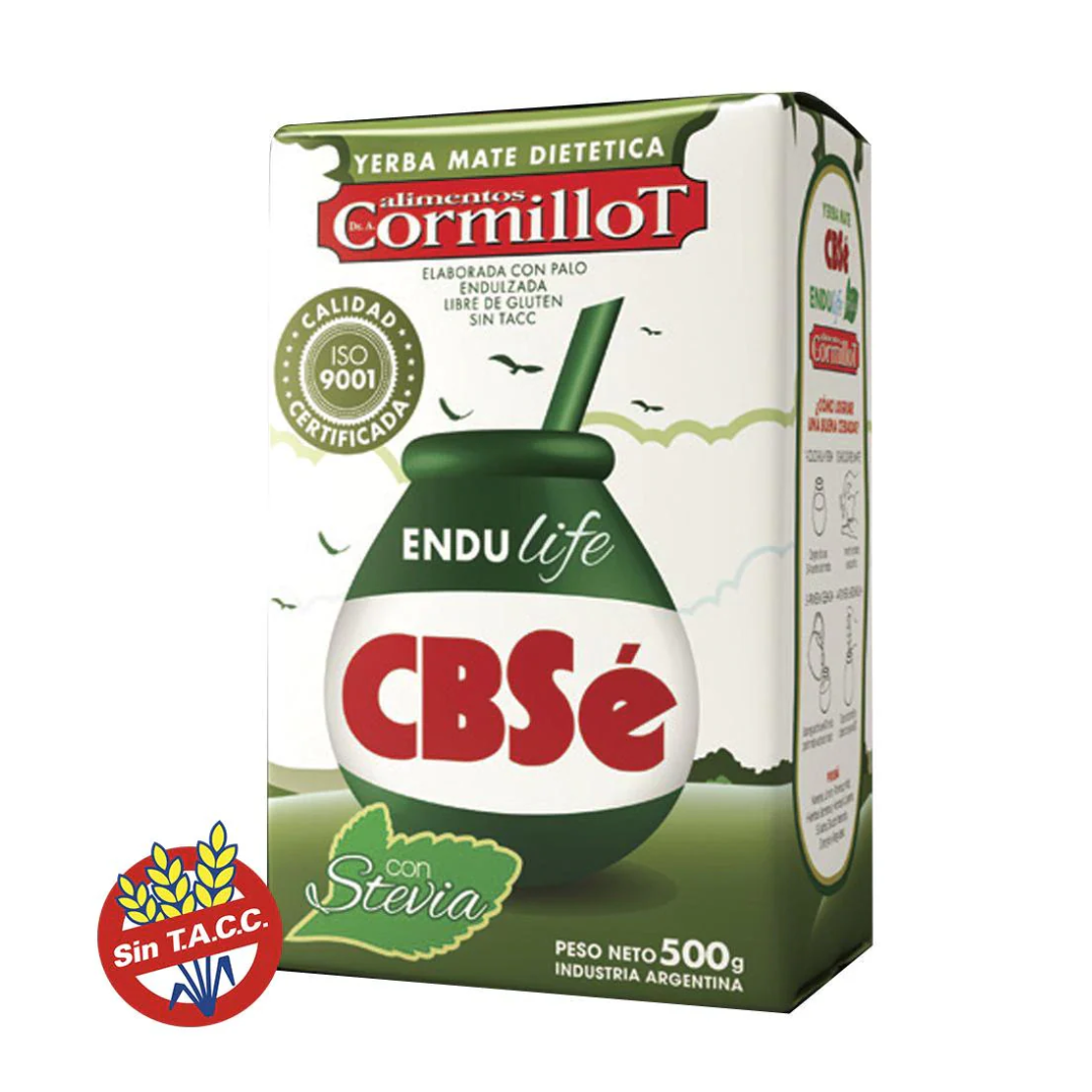 Yerba Mate CBSé Dietética Colmillot ENDU Life – 500 g / 17.63 oz