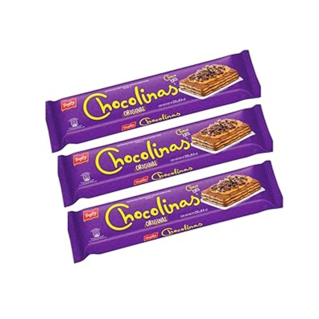 Chocolinas 250 g / 8.8 oz (Pack de 3)