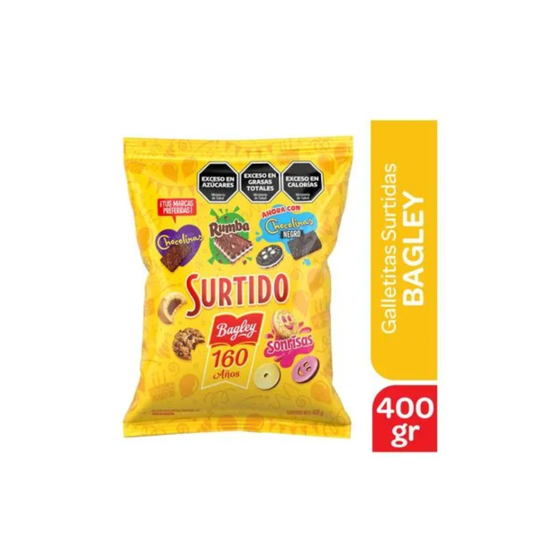 Galletas Surtido Bagley Surtidas – 400 g / 14,1 oz