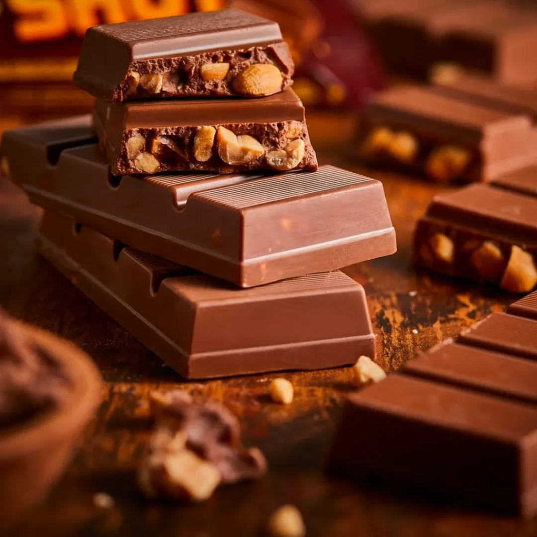 Shot Chocolate con Maní – Pack x25 unidades (35 g / 1.23 oz c/u)