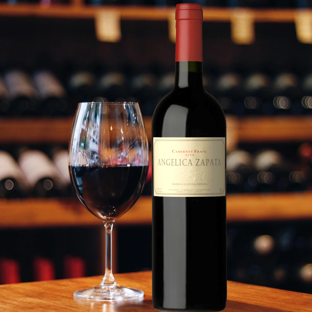 Vinos Tinto Angelica Zapata Cabernet Franc Alta 750 ml (Pack 4)