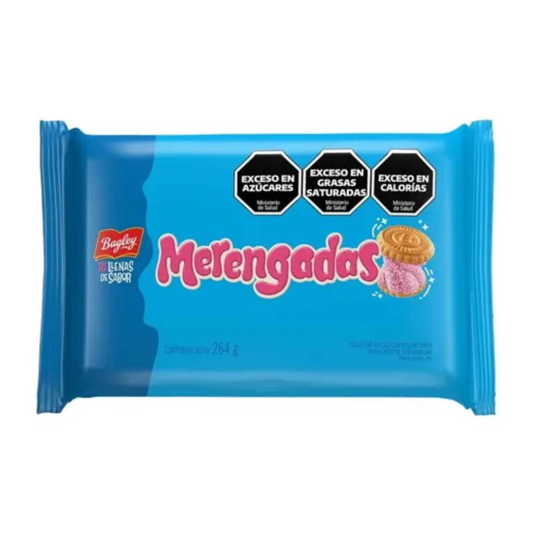 Galletitas Merengadas Bagley – Pack x3, 88 g / 3,10 oz