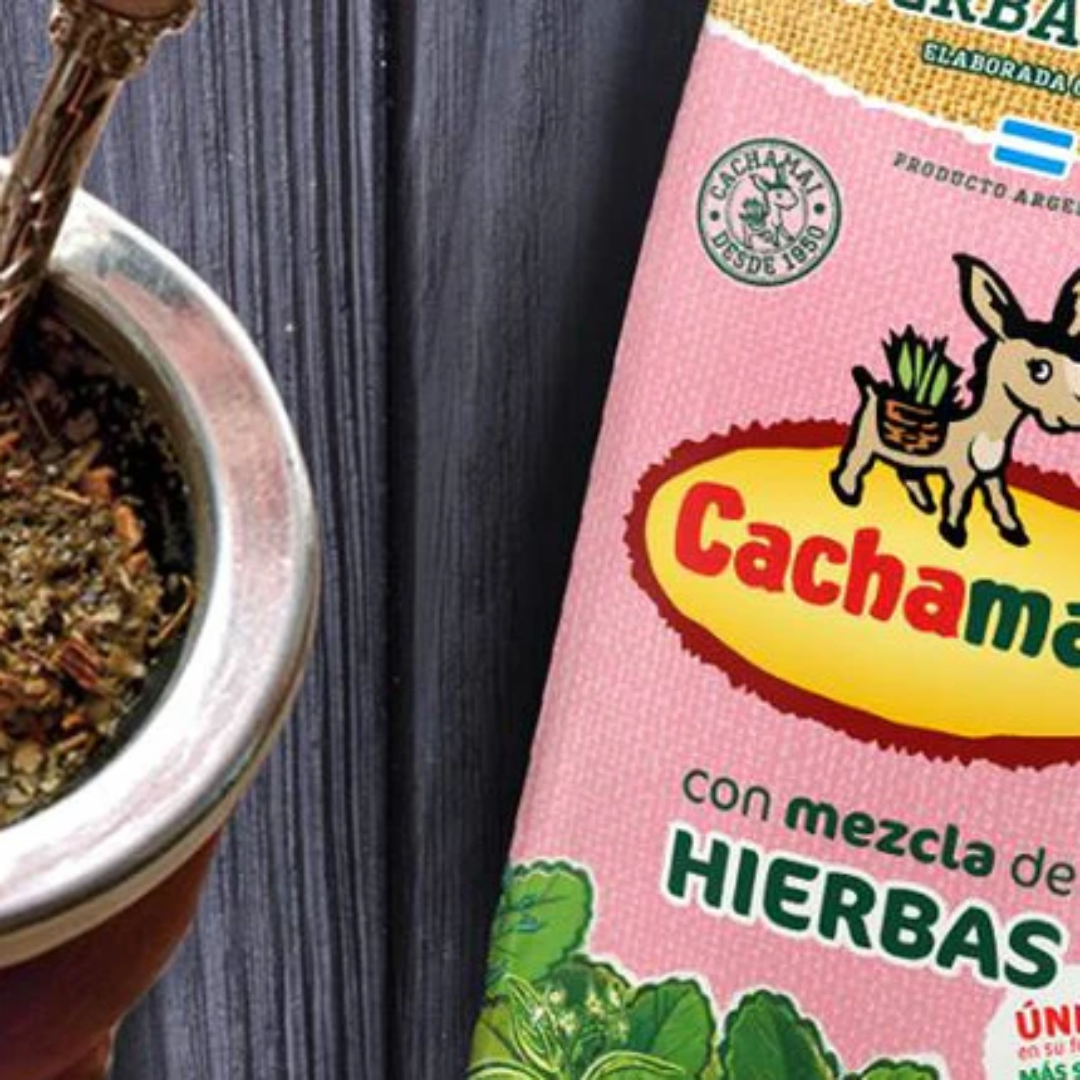 Yerba Mate Cachamate Hierbas Digestivas - 500 g / 17.63 oz