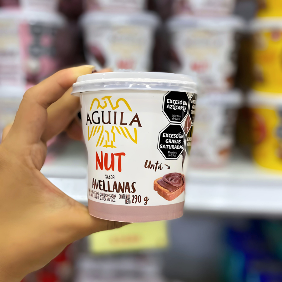 Relleno Águila NUT – Sabor Avellanas – 290 g / 10.22 oz
