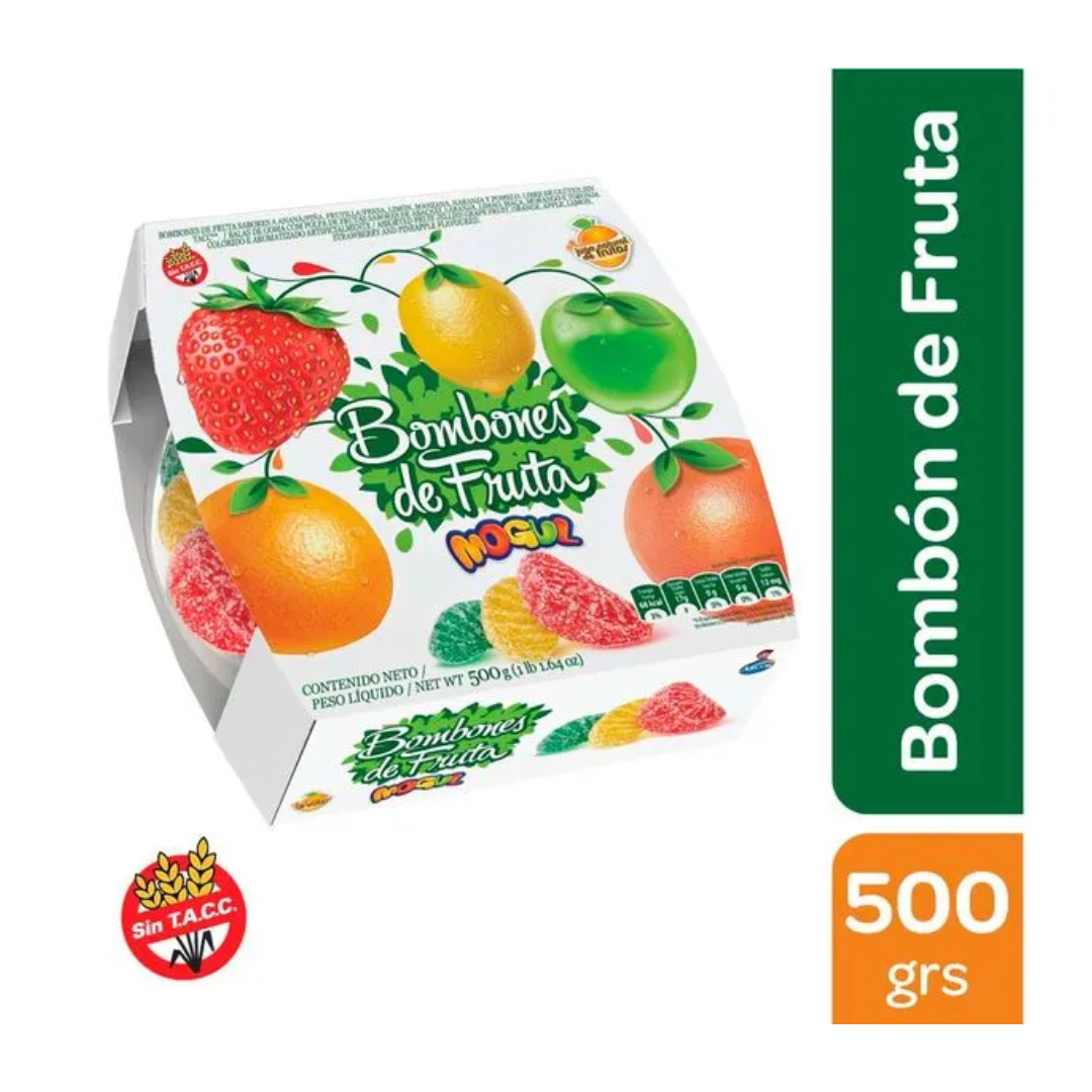 Bombones Frutales Mogul Arcor – 500 g