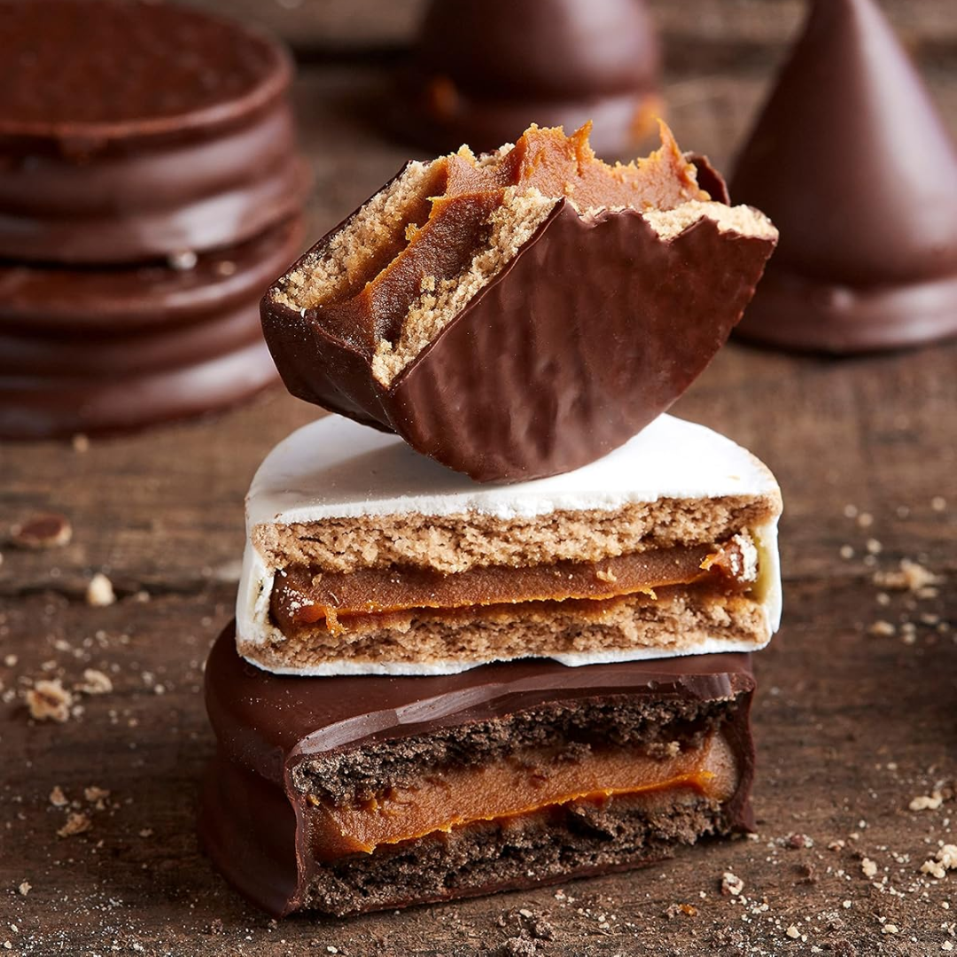 Alfajores Havanna Mixtos – Chocolate y Merengue Italiano (Pack de 12 – 612 g / 21,58 oz)