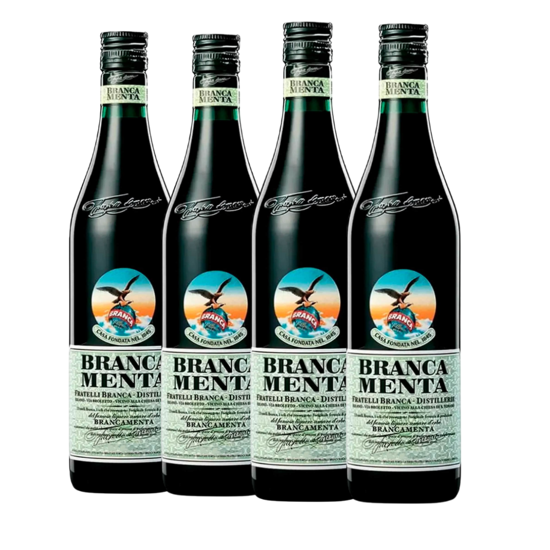 Combo x4 Fernet Branca Menta – 750 ml c/u