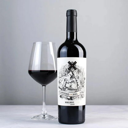 Vino Tinto Cordero con Piel de Lobo Malbec / 750 ml