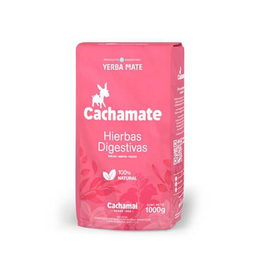 Yerba Mate Cachamate Hierbas Digestivas - 500 g / 17.63 oz