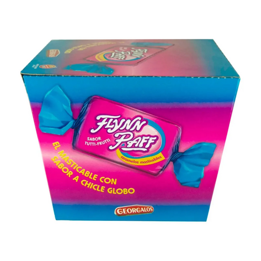 Caramelos Flyn Paff – Sabor Tutti Frutti Caja de 70 unidades – 560 g / 19,75 oz