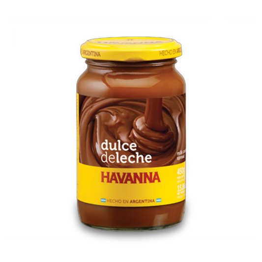 Dulce de Leche Havanna Clásico – 450 g / 15.87 oz (Frasco de vidrio)