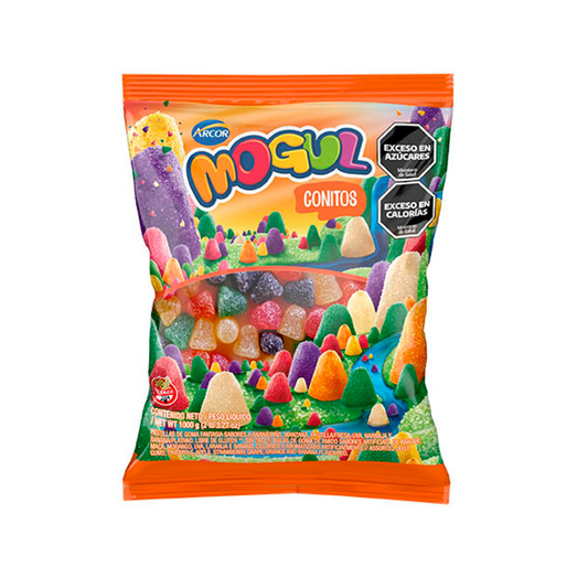 Gomitas Mogul Conitos Frutales Bolsa de 1 kg / 35.27 oz