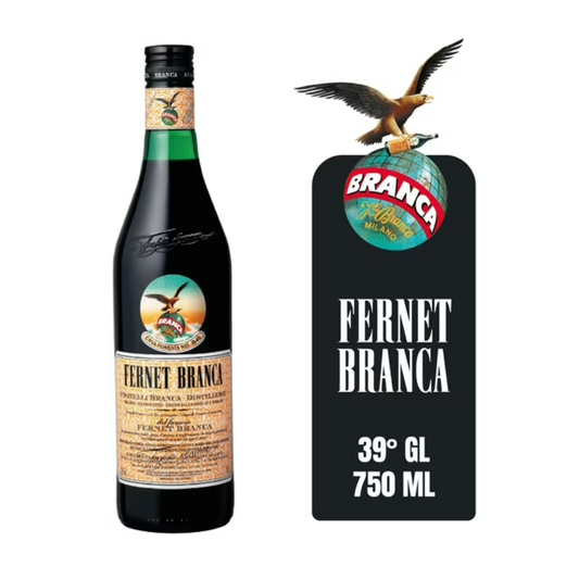 Combo x8 Fernet Branca – Botellas de 750 ml