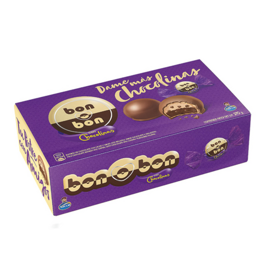 Caja Bon o Bon de Chocolate con Chocolinas Arcor, 270 g / 9.52 oz