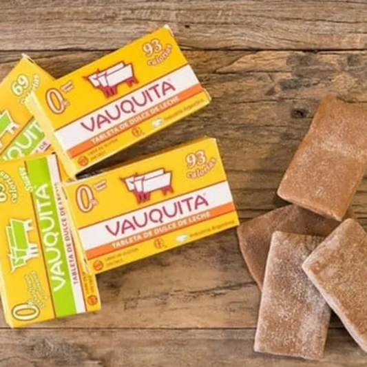 Vauquita Barra de Dulce de Leche Clásica Sin TACC Caja de 18 unidades