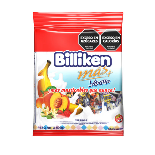Caramelos Billiken Yoghurt Clásicos – 600 g