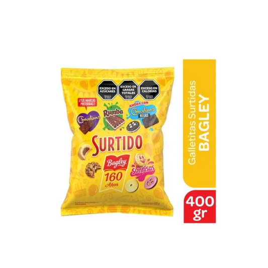 Galletas Surtido Bagley Surtidas – 400 g / 14,1 oz