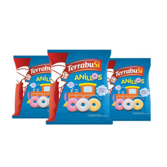 Galletitas Dulces Anillos Terrabusi – Pack x3, 170 g