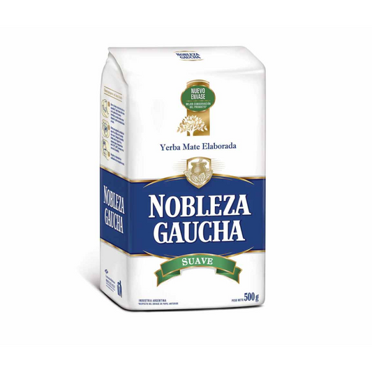 Yerba Mate Nobleza Gaucha Suave – 500 g / 17.63 oz