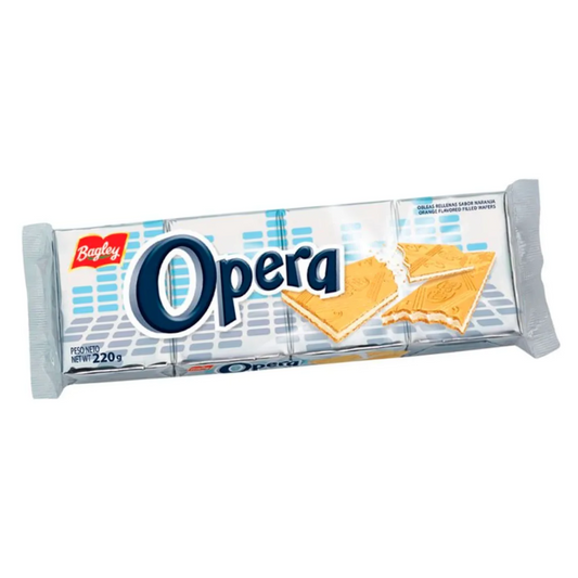 Galletitas Rellenas Opera de Bagley – 220 g / 7,76 oz