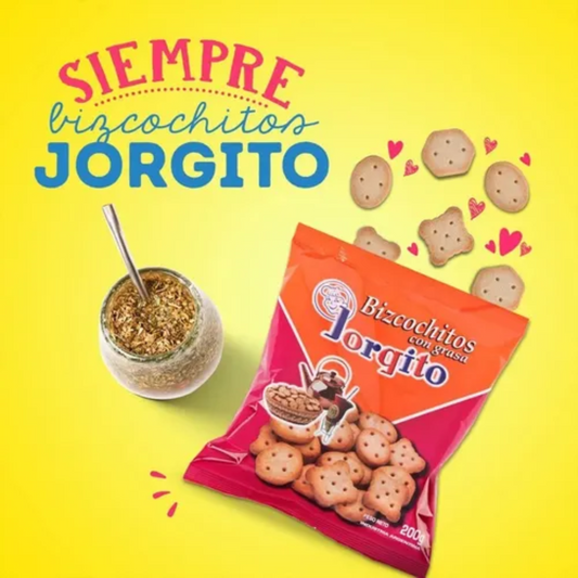 Bizcochos Jorgito de Grasa – Pack x3, 400 g / 14,10 oz