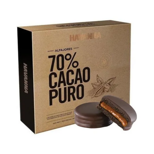 Alfajor Havanna 70% Cacao – Edición Especial Pack de 9 unidades