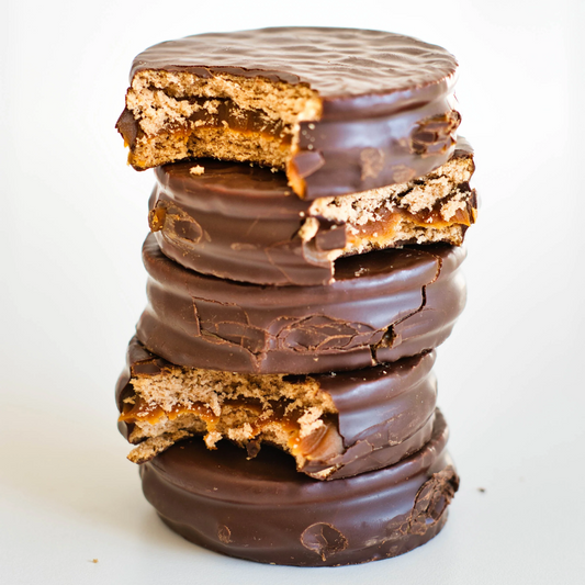 Alfajor Jorgito de Chocolate Negro – Relleno de Dulce de Leche Pack de 12 unidades