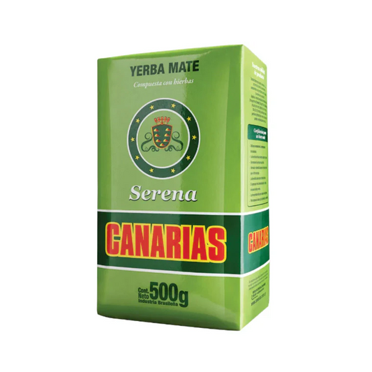 Yerba Mate Serena Canarias 500 g / 17,63 oz – Sabor suave y auténtico