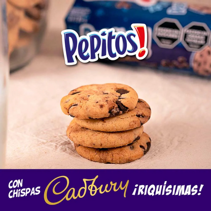 Galletitas Pepitos de Vainilla con Chips de Chocolate – Pack x3, 118 g
