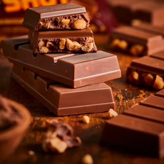 Shot Chocolate con Maní – Pack x25 unidades (35 g / 1.23 oz c/u)