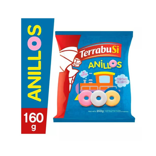 Galletitas Dulces Anillos Terrabusi – Pack x3, 170 g