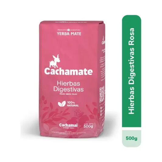 Yerba Mate Cachamate Hierbas Digestivas - 500 g / 17.63 oz