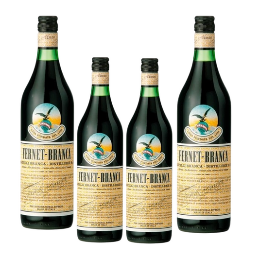 Combo x4 Fernet Branca – Botellas de 750 ml