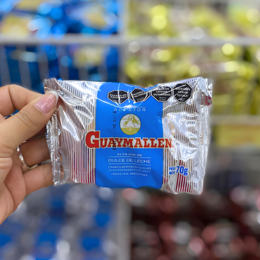 Alfajor Guaymallén Triple de Chocolate Blanco Paquete de 6 unidades – 70 g c/u