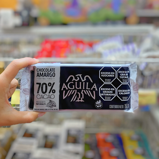 Chocolate Águila 70% Cacao – 150 g / 5.29 oz
