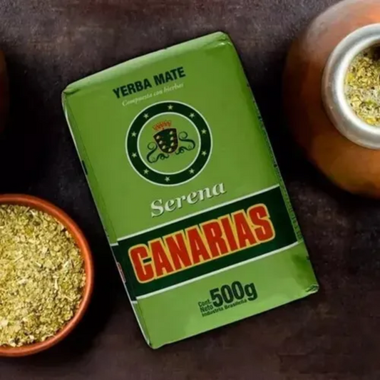 Yerba Mate Serena Canarias 500 g / 17,63 oz – Sabor suave y auténtico