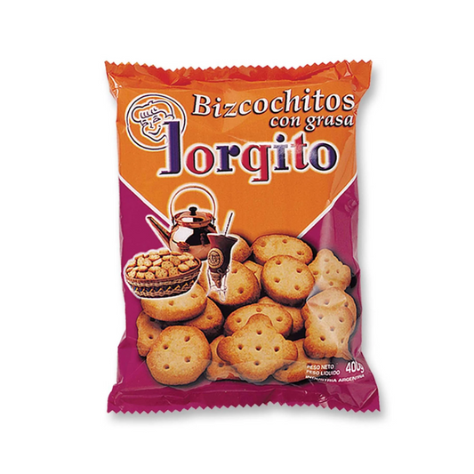 Bizcochos Jorgito de Grasa – Pack x3, 400 g / 14,10 oz