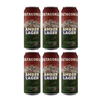 Cerveza Patagonia Amber Lager 473 ml / 99,88 oz (Pack 6)