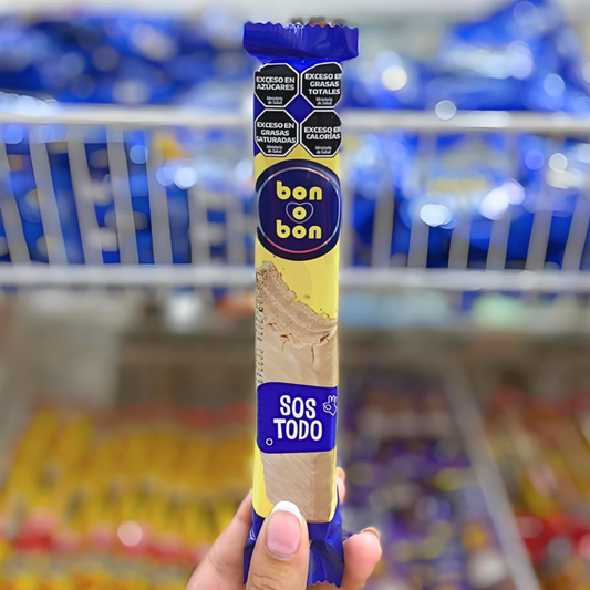 Bon o Bon Oblea de Chocolate Blanco, 600 g / 21.16 oz (Pack de 20 unidades)