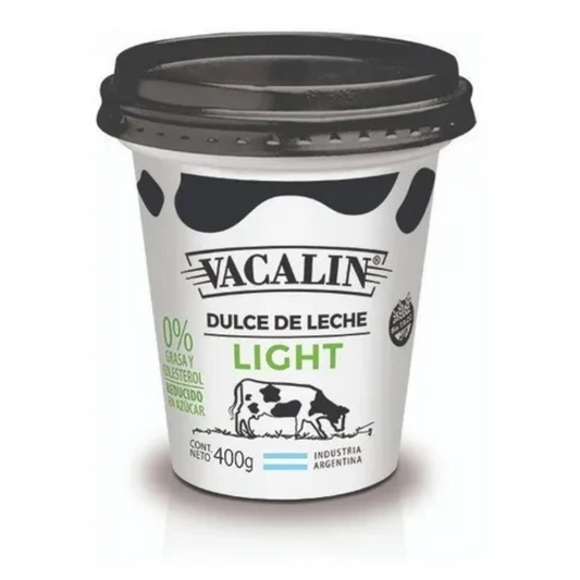 Dulce de Leche Vacalín Light sin TACC 400 g / 14,10 oz