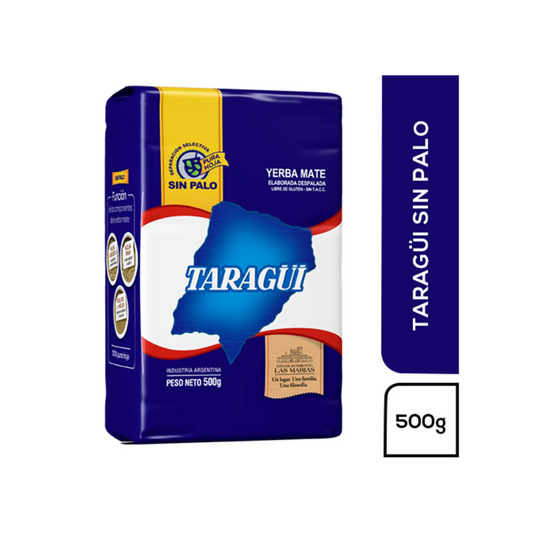 Yerba Mate Taragui Sin Palo Sin TACC – 500 g / 17.63 oz