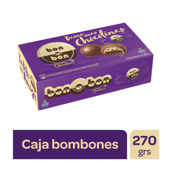 Chocolate Bon o Bon with Arcor Chocolinas, 270 g / 9.52 oz