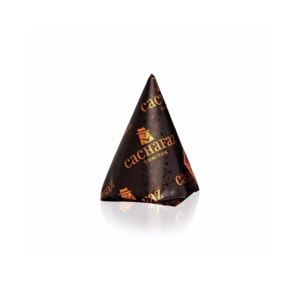 Conitos Cachafaz Covered Cone Cookies Filled with Dulce de Leche and Milk Chocolate 12 units 456 g / 16 oz - Imagen 2