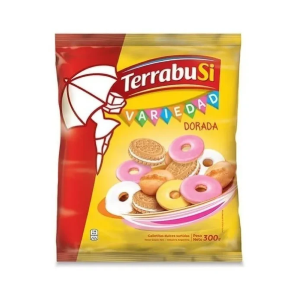 Terrabusi Variedad Assorted Gloden Cookies 300g