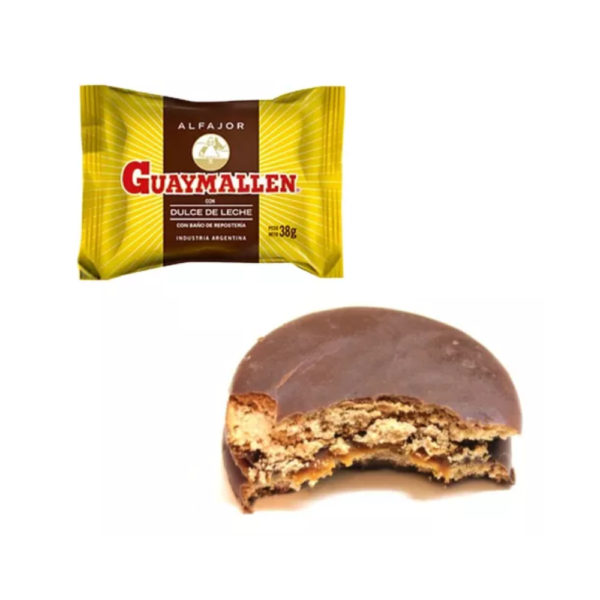 Alfajor Guaymallen Milk Chocolate 38 g / 1.34 oz - Imagen 2