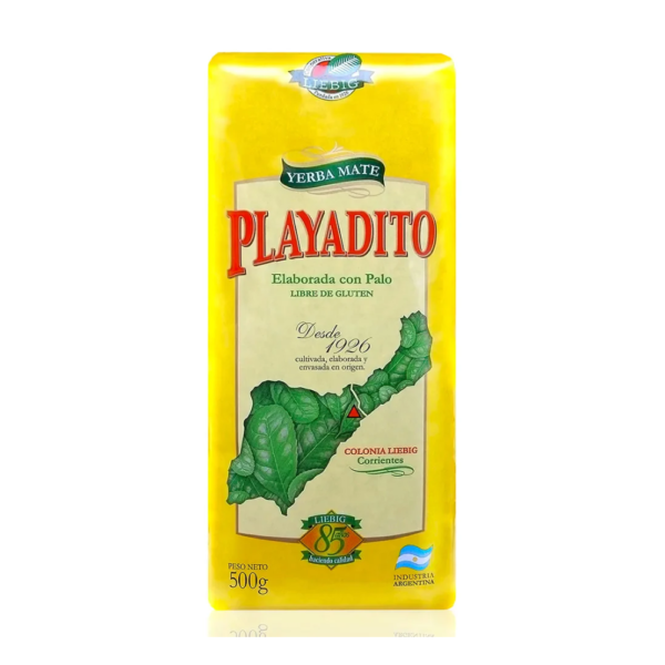 Playadito Yerba Mate Traditional Con Palo (500g / 1.1 lb)