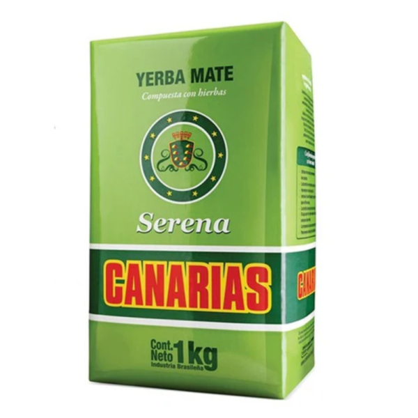 Canarias Yerba Mate Serena Uruguay 1 kg /2.2 lb