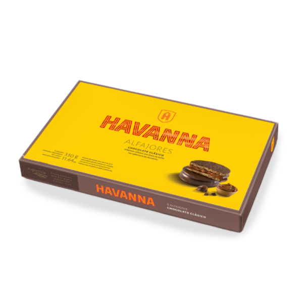 Alfajores Havanna Chocolate 6 units 330 g / 11.6 oz