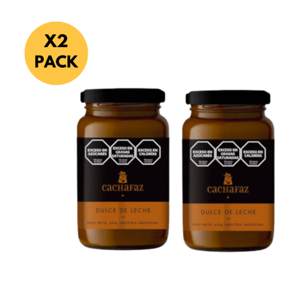 Dulce de Leche Cachafaz 450 g / 15.8 oz (Pack 2)